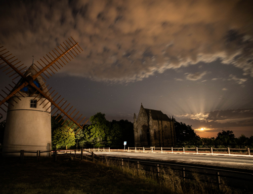 Rayons de lune au Mont des Alouettes